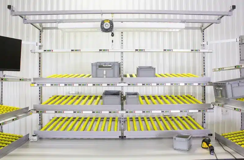 Flow rack workstation